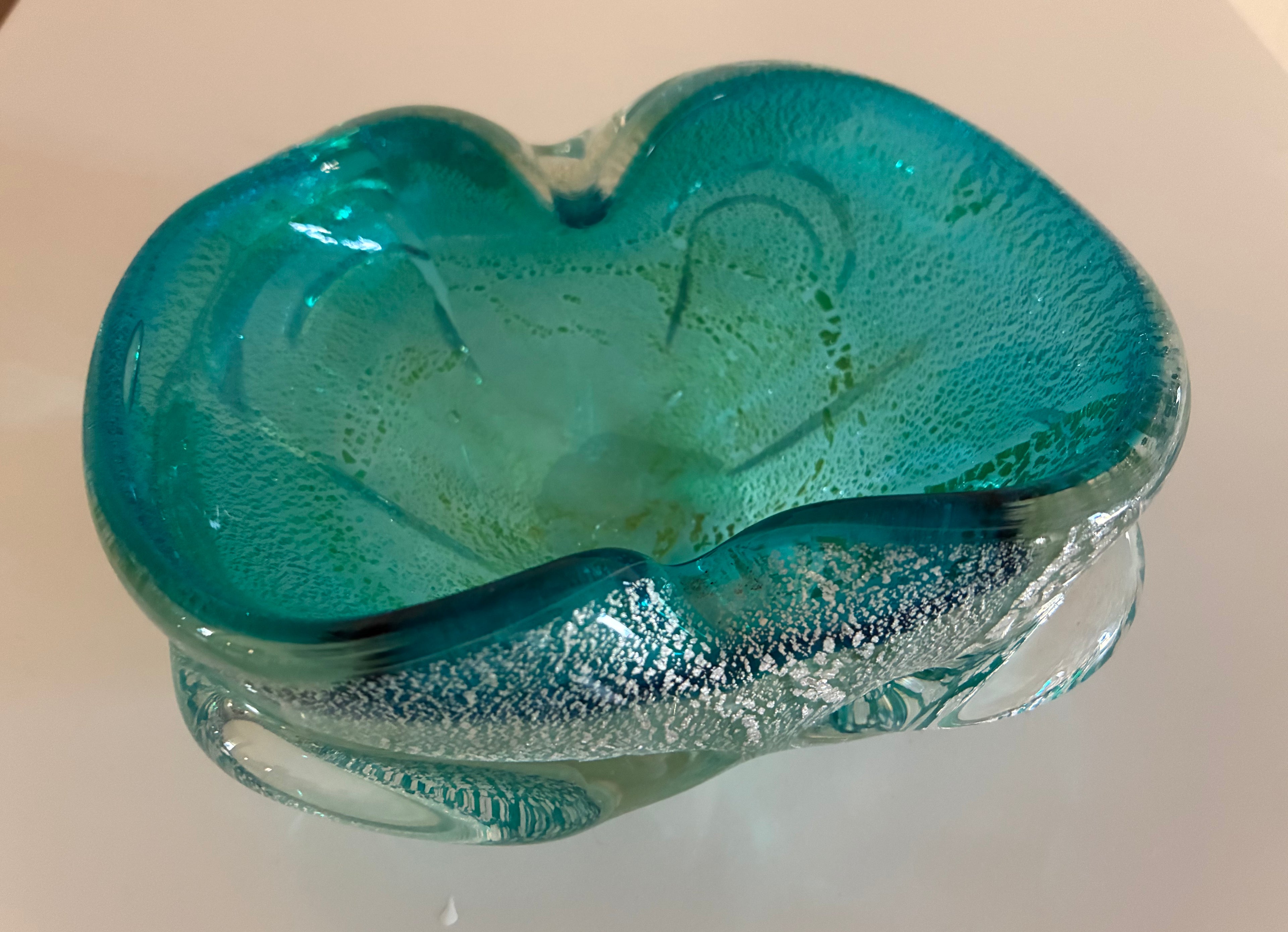 alfredo barbini murano dish