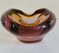 Czech glass dish